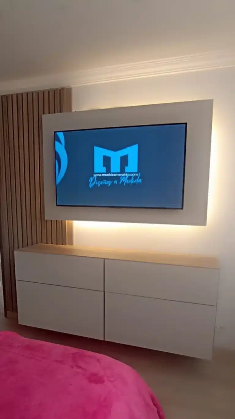 Centro de tv con zapatero_Muebles Moratto_098767